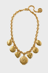 Gold Locket Necklace